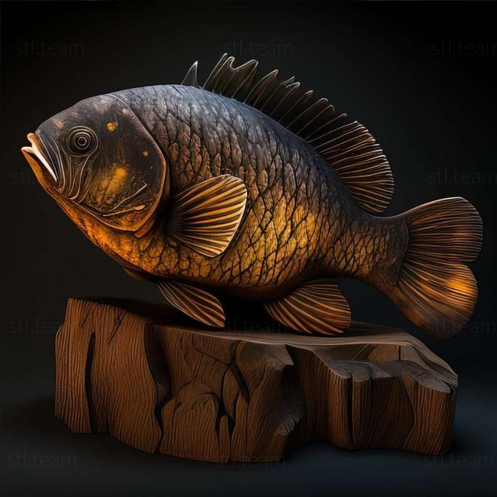 3D model Nimbochromis (STL)
